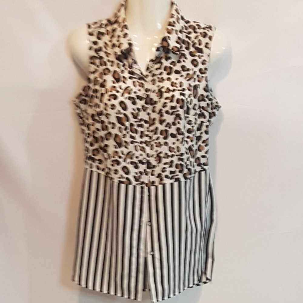Lily Moss sleeveless blouse